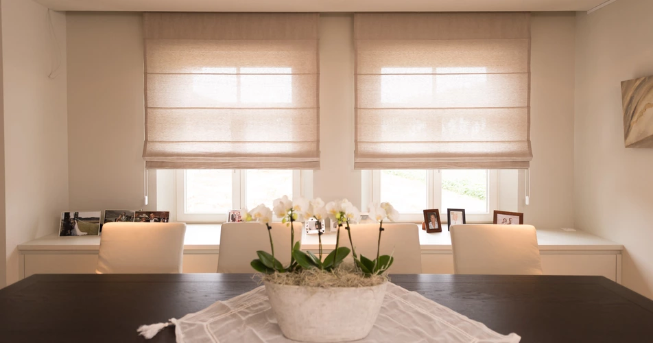 beige rolgordijnen schuifgordijnen bellegem